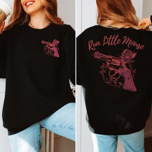 Smutty-sweater van Run Little Mouse, lezerscadeau donkere romantiek, HD Carlton Bookish-kleding, spookachtig Adeline Book Lover-shirt