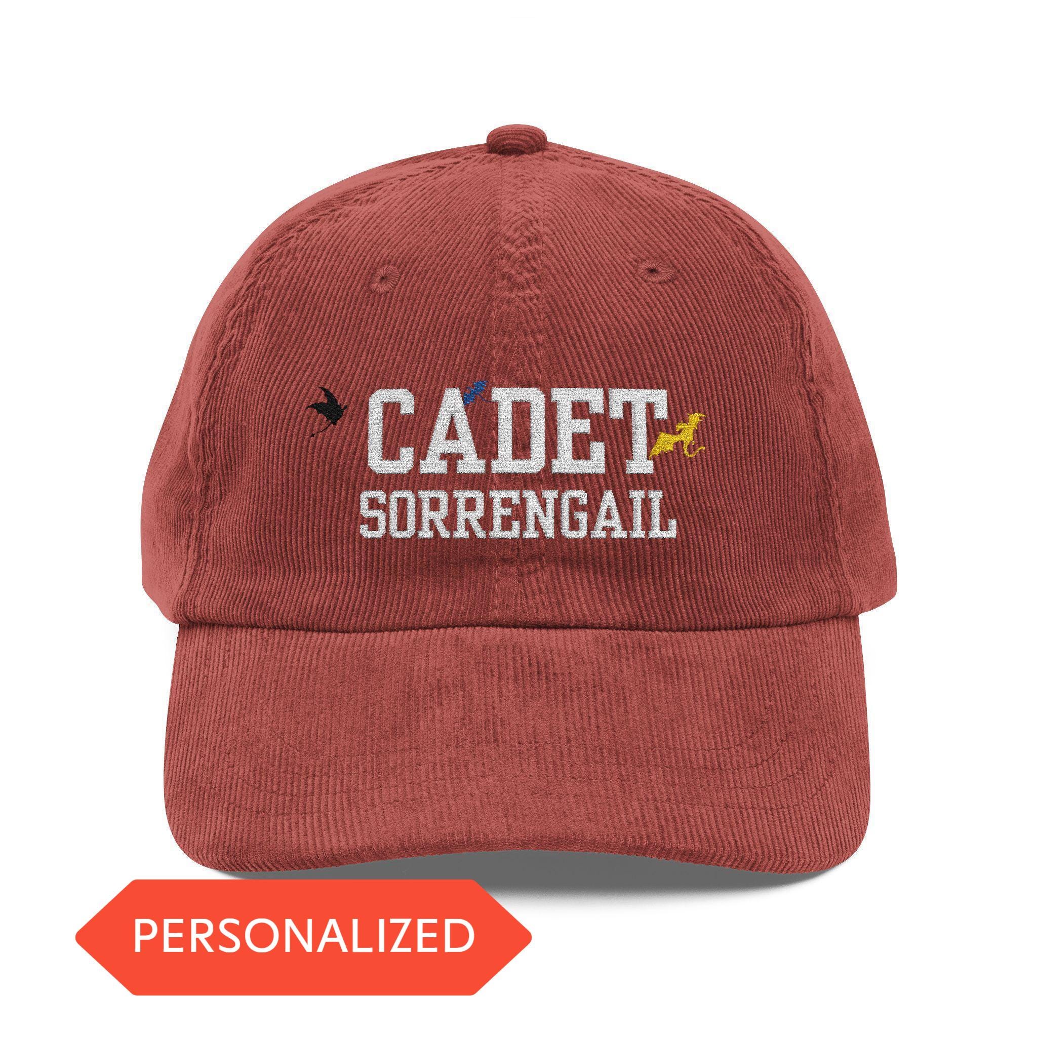 Custom Cadet Embroidered Hat Fourth Wing Merch for Booktok Fantasy