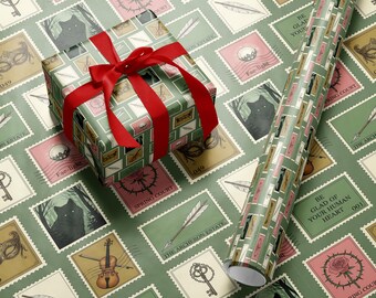Spring Court Wrapping Paper ACOTAR Gift Wrap Sarah J Maas Wrapping Paper Roll Luxury Bookish Gift Wrap For Book Lovers And Fantasy Fans