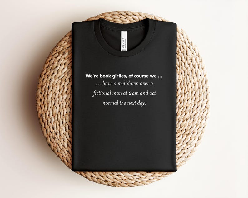 Book Lovers Shirt, Funny Book Shirt, Reader Shirt, Fictional Men Shirt, Book Club Shirt, Literary Humor Shirt, Bookish Tee