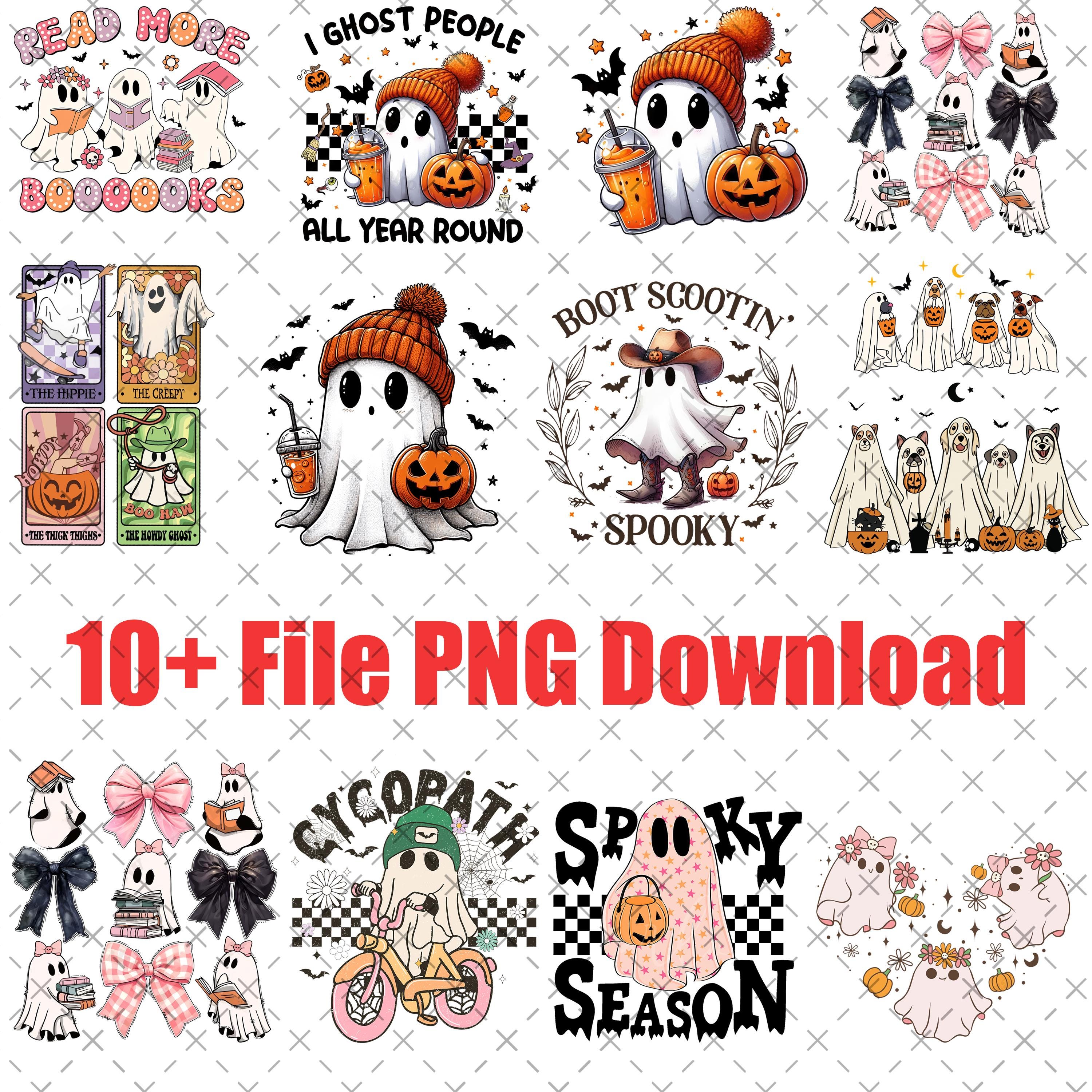 10+ Cute Ghost PNG, Coffee PNG, Bougie PNG, Bougie Ghost, Here For The Boos, Sticker Png, Mug Png, Trending Png, Halloween File