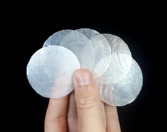 Capiz Shells (2 inch) - Pearlized Shells