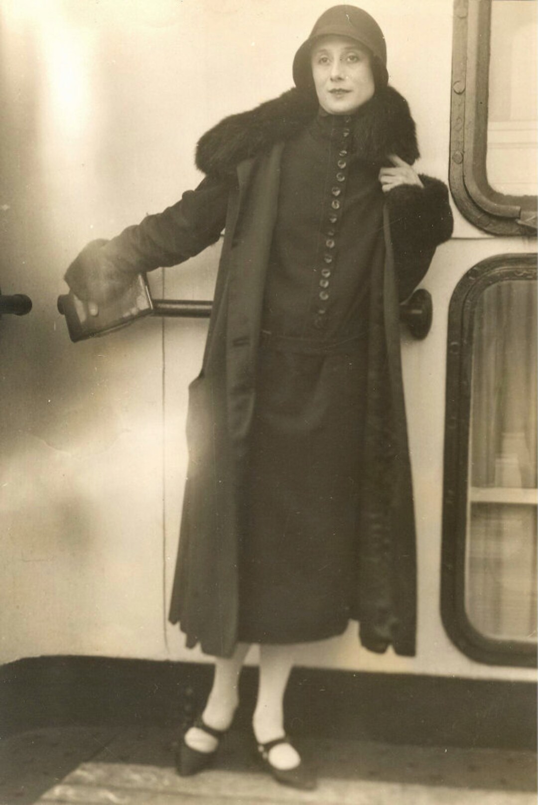 Anna Flapper Vintage Anna Pavlova Photograph: Art Deco Flapper Outfit, Circa 1929 - Etsy
