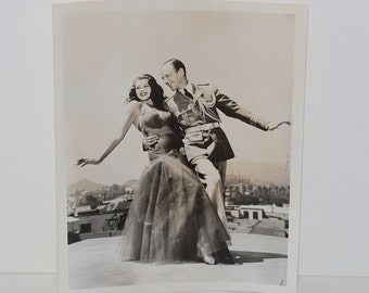 Vintage Photograph Fred Astaire & Rita Hayworth “You Will Never Get Rich”, 1941