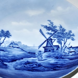 Vintage R C Delft Germany Large Plate, circa 1900