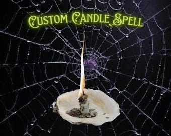 incantesimo personalizzato con candele, incantesimo personalizzato, candela vestita, stampabile, video, magia con candele, magia con candele, stregoneria (download digitale)