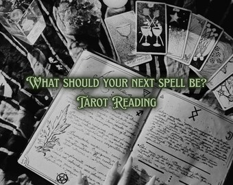 Quale dovrebbe essere il tuo prossimo incantesimo? Quale dovrebbe essere il tuo prossimo rituale? Incantesimi, lettura dei tarocchi, stregoneria, spiritualità (download digitale)
