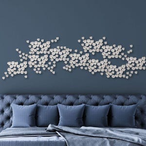 Dimensional 3D Wall Art Installation Art- Textured Clay Sculptures | Luxury Customisable Large Scale Statement Wall Decor