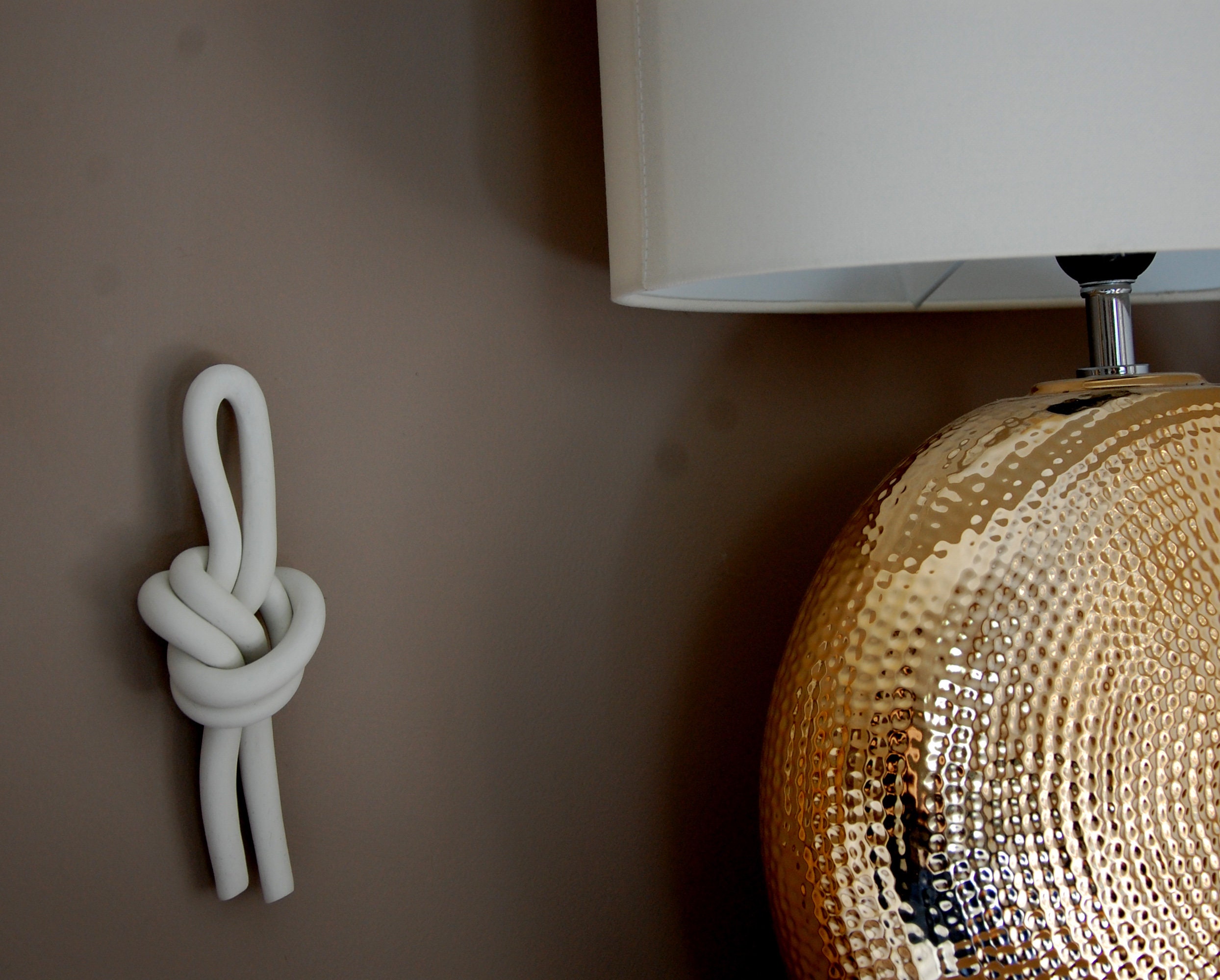 Clay Knot Wall Hanging Decorative Knot Wall Art Sculpture in Etsy