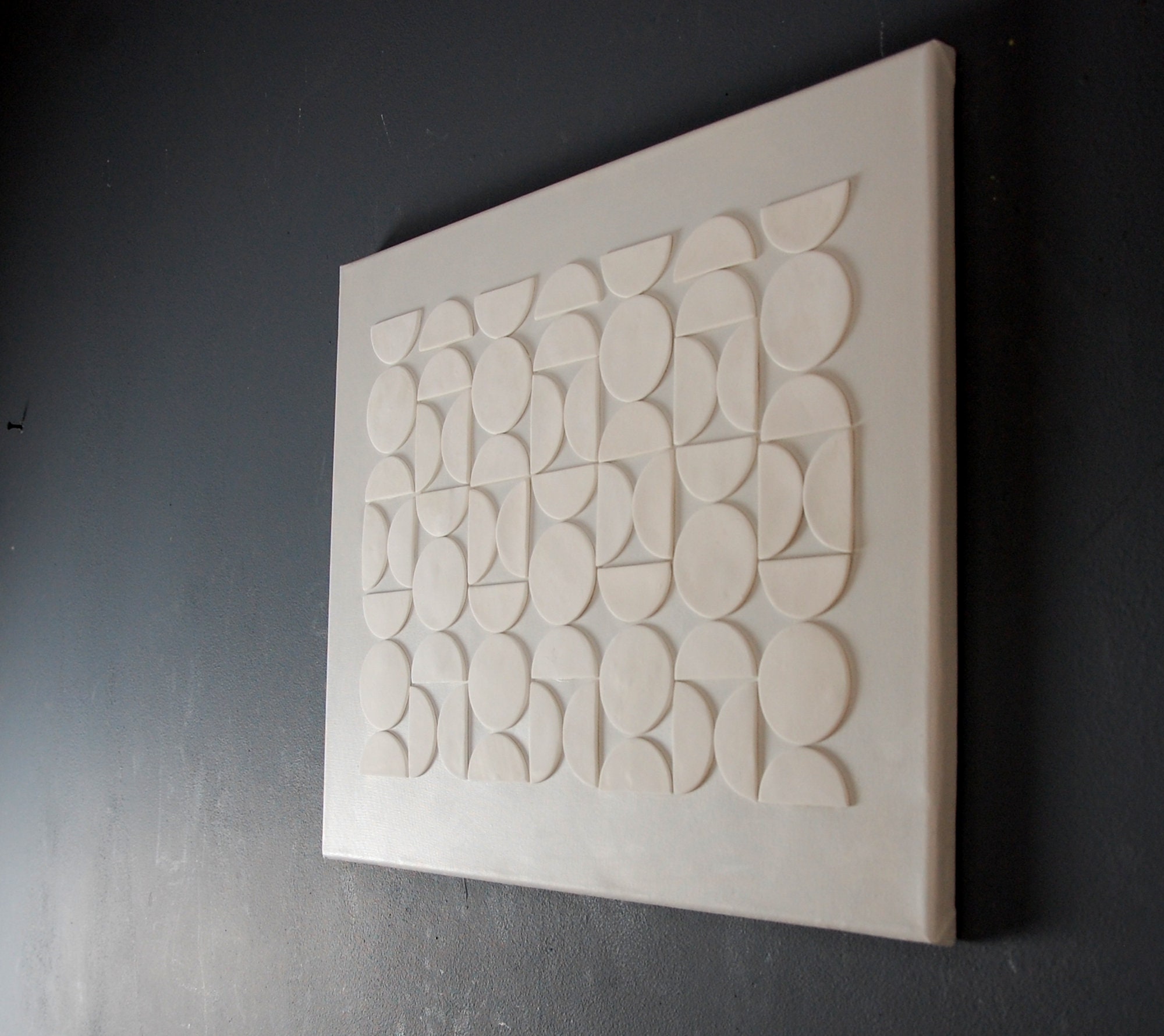 Geometric Wall Art Shapes Art, Boho Wall Art, Mid Century Modern Wall