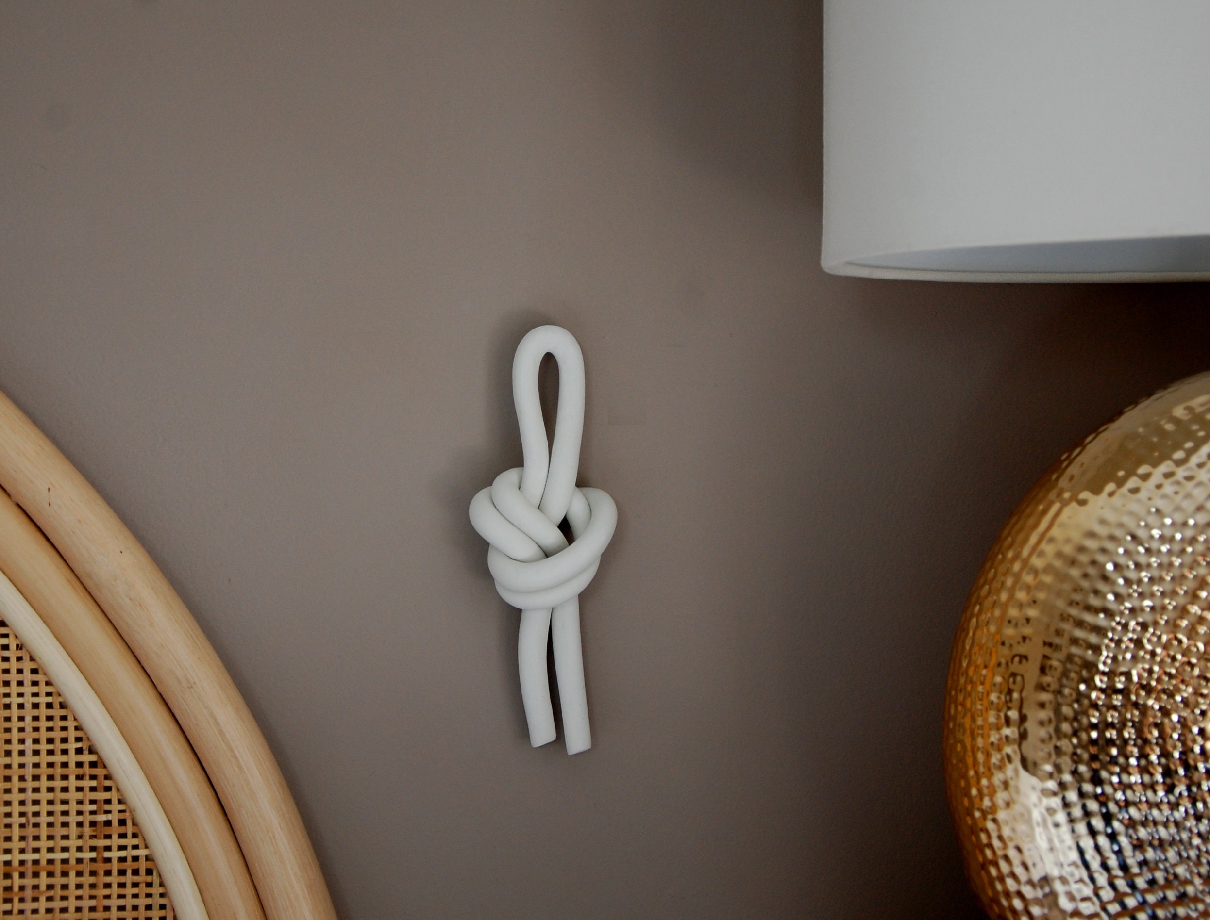 Clay Knot Wall Hanging Decorative Knot Wall Art Sculpture in Etsy