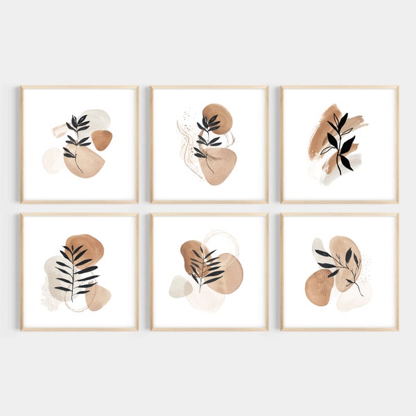 Framed Wall Art Set of 6 Etsy