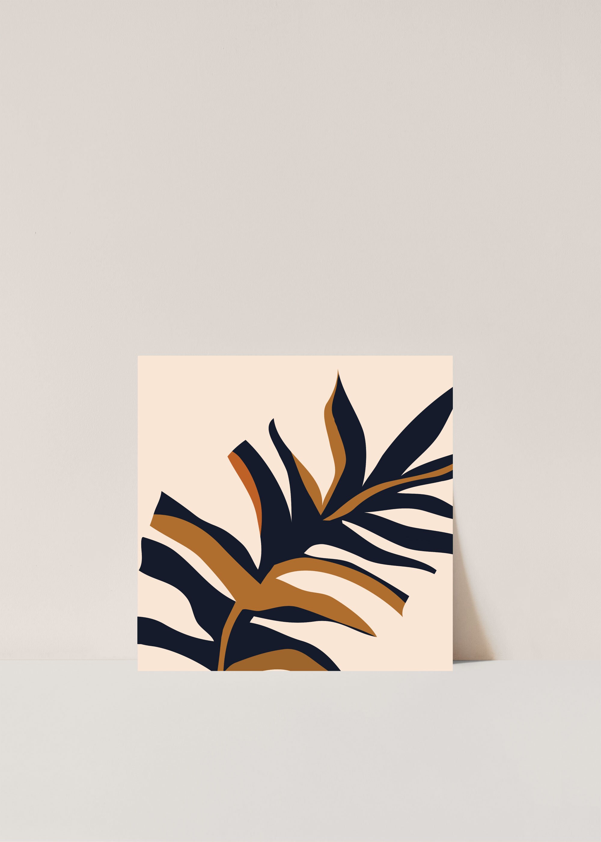Printable Art Square Set of 9 Modern Shapes Boho - Etsy