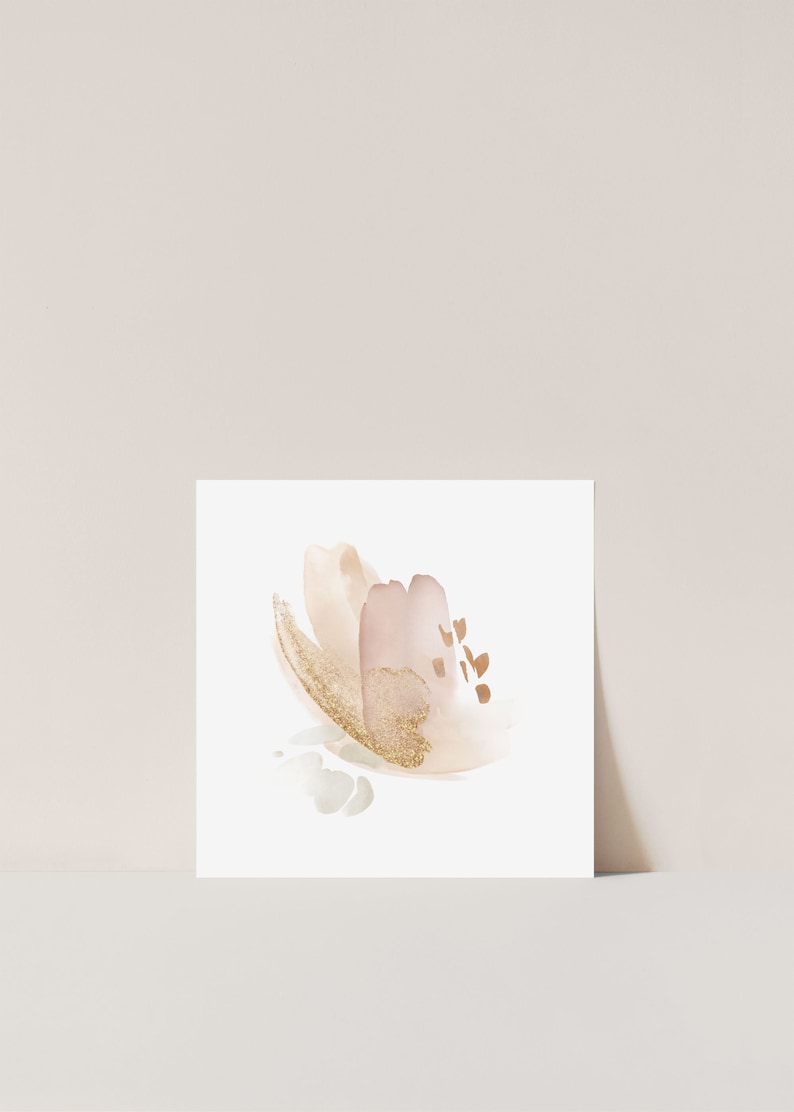 Printable Art Abstract Neutral Square Set of 9 12X12 - Etsy