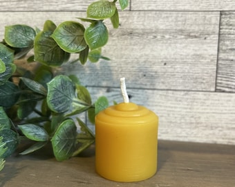 Pure Beeswax SMALL Votive Candle - 20