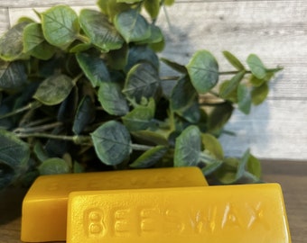 Pure Beeswax - 1.0 ounce bar/block