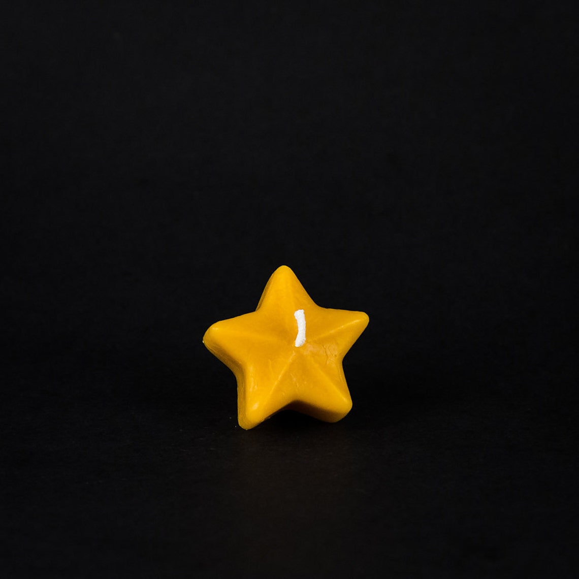 Pure Beeswax Floating Star Votive Candle 20 Etsy
