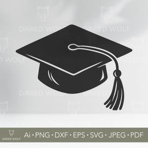 Graduation Cap SVG: Class of Vector-bestand (digitale download)
