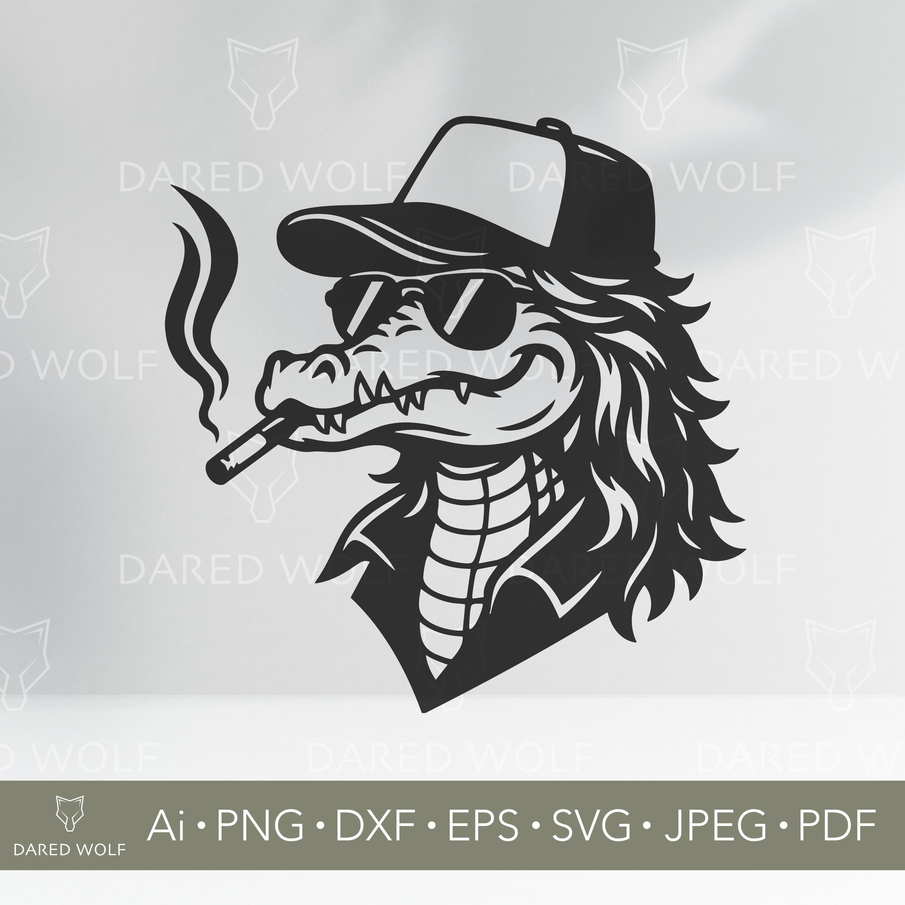 Smoking Alligator
