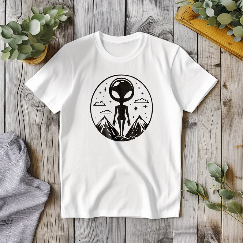 Alien Vector Cut File | Alien Clipart | Ufo Alien Svg | Alien Svg | PNG ...
