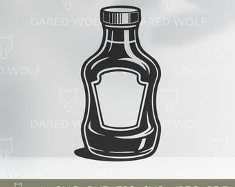 JB BOTTLE - Bottiglie di plastica per salse con tappi di facile erogazione per condimenti