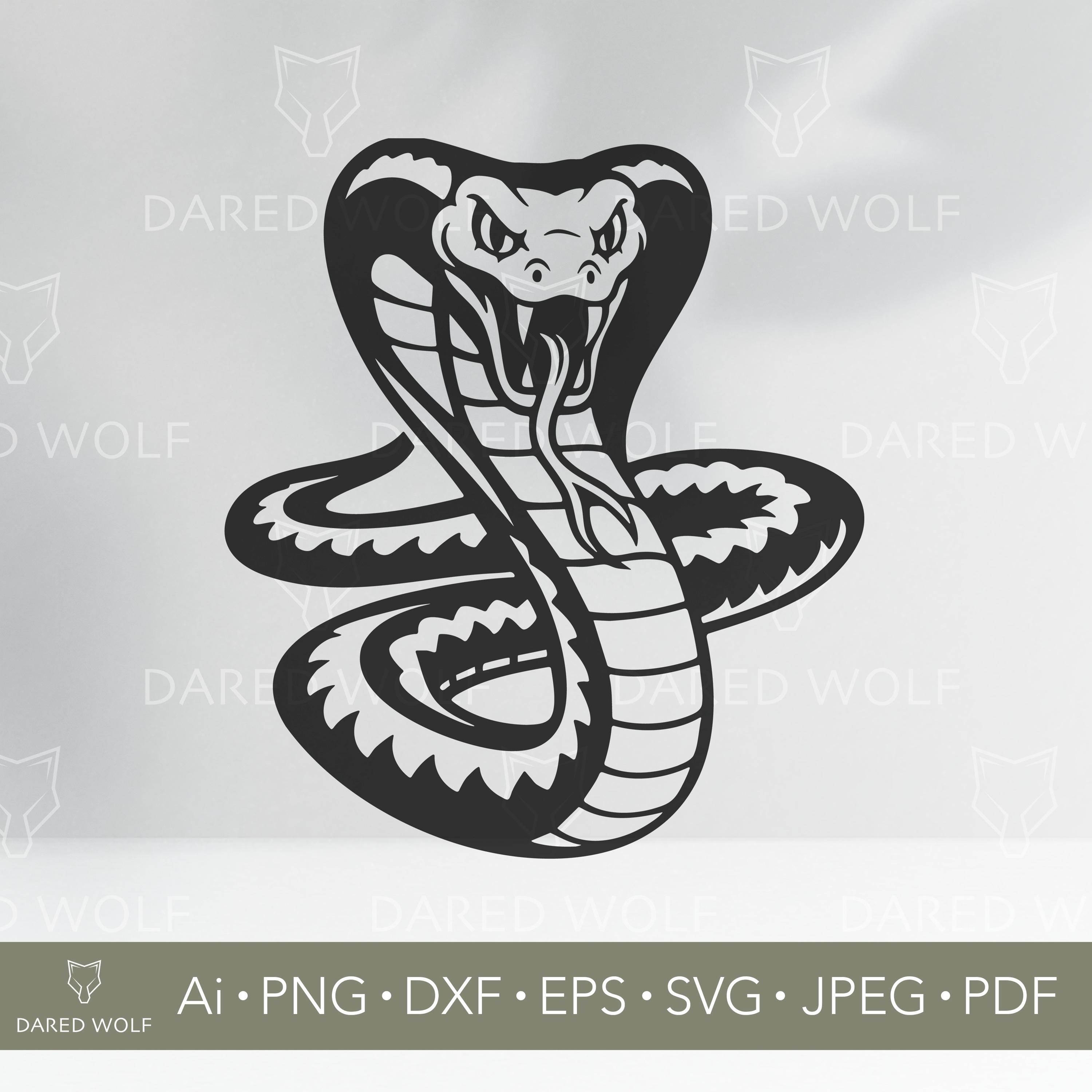 King cobra tattoo - Etsy México, image size:3000x3000