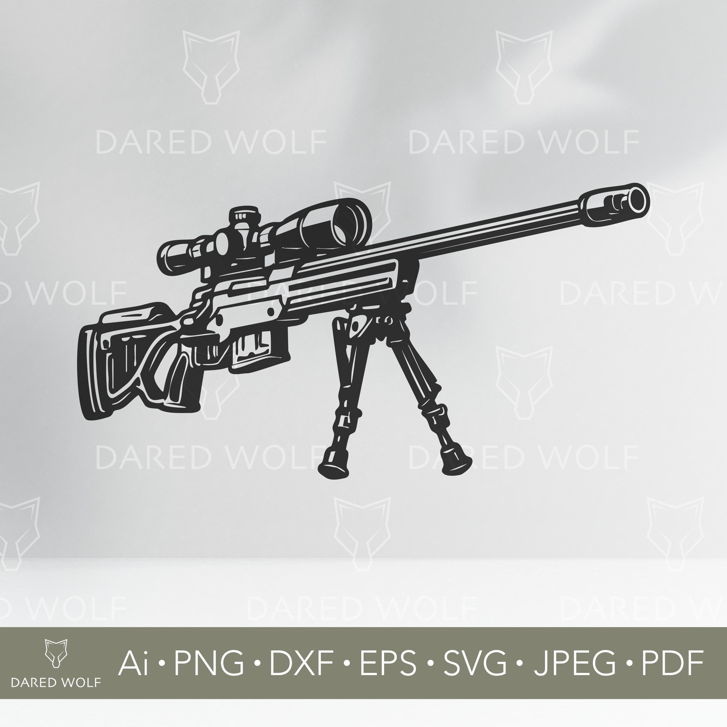 Sniper rifle svg - Etsy México, image size:3000x3000