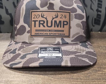 Trump 2024 Richardson 112 hunting edition hat