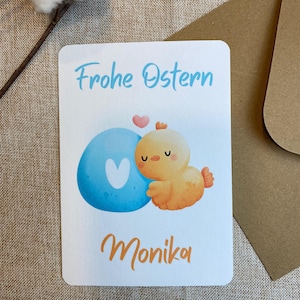 Biglietto pieghevole di Pasqua / biglietto di auguri di Pasqua / biglietto di auguri / personalizzato con nome / celebrazione / personalizzabile