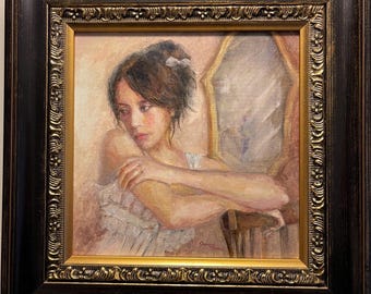 Original Oil Painting / Fairytale / Home Decor