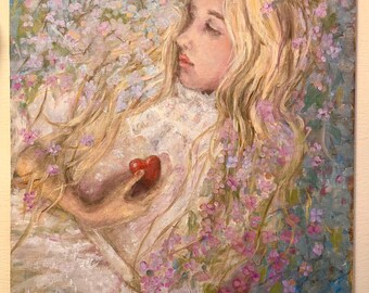 Original Oil Painting / NOT a print / by Joanna Thimas / Home Decor