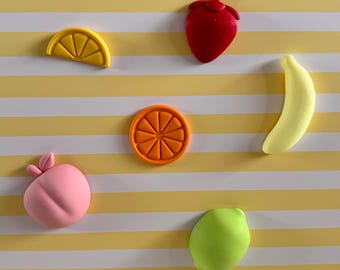 3D Fruit Wall Decor | Personalised Decor | Kids Room Nursery | 3d printed