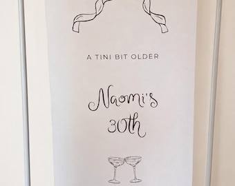 Bridal Shower Fabric Sign | Welcome Banner | Fabric Sign | Linen Sign