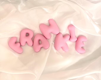 3D Bubble Letter Wall Decor | Personalised Name Sign | Kids Room Nursery Letters | 3d printed