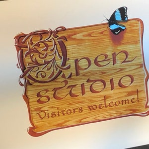 Open Studio Sign