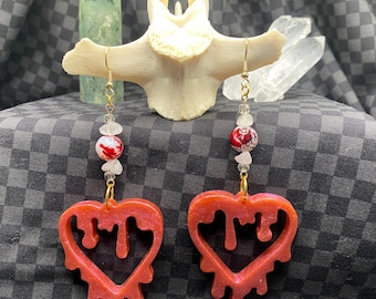 Bleeding Heart Earrings
