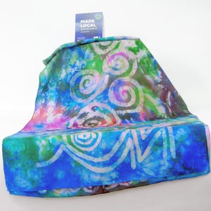 Silk Scarf Celtic Summer Forrest