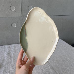 Unique tableware | handmade ceramic plate | stoneware plates |