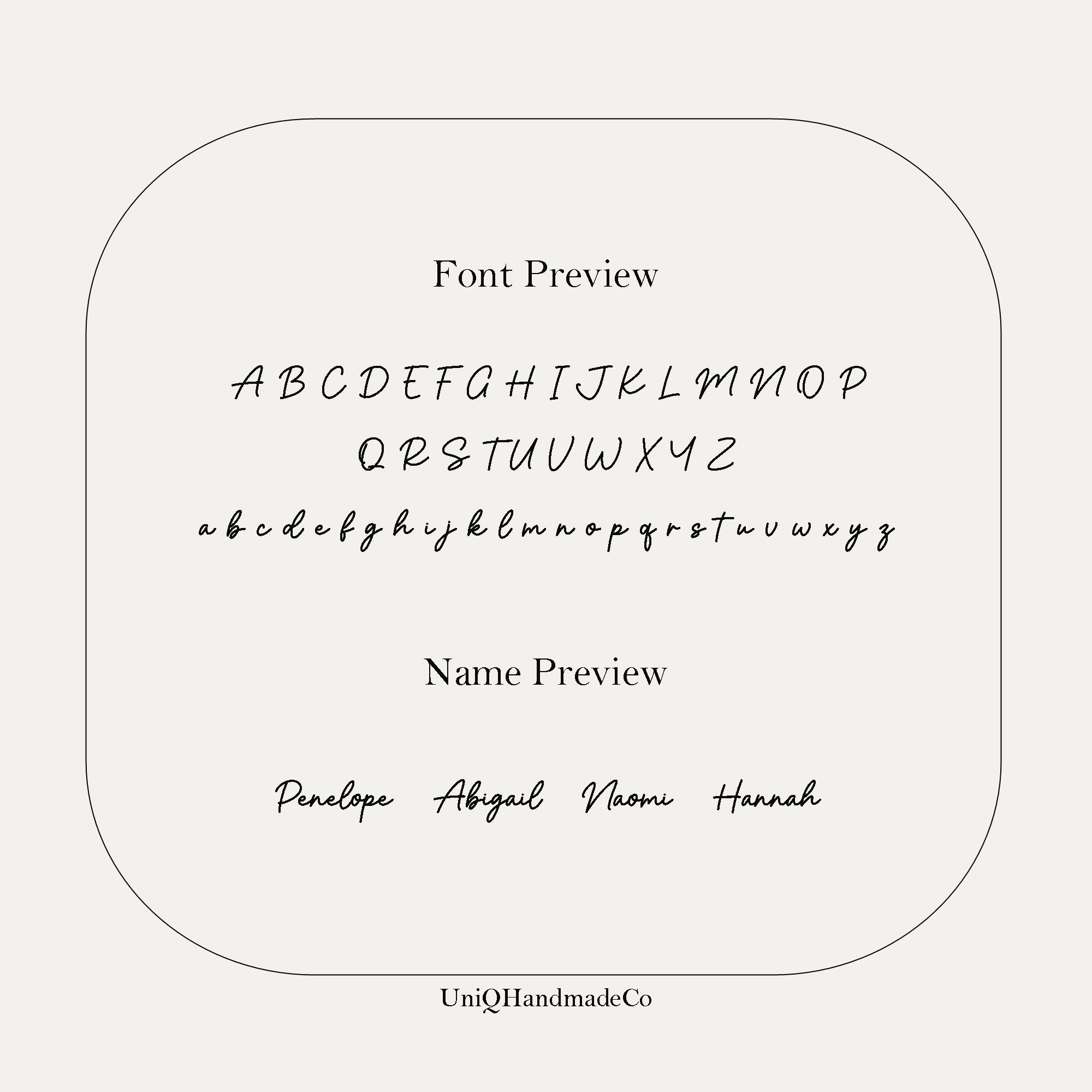 Personalized Name Necklace with Heart Chain, Custom Minimalist Necklace, Personalized Jewellery, Christmas Gift for Daughter, Gift for Her