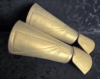 Hand Tooled Star Wars Acolyte Leather Jedi Bracer
