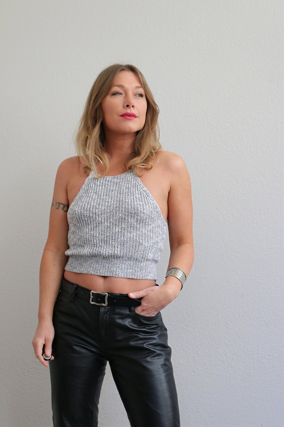 Early 2000's Gap Bootcut Leather Pants // Size Small to Slim Early 2000's Gap Bootcut Leather Pants // Size Small to Slim