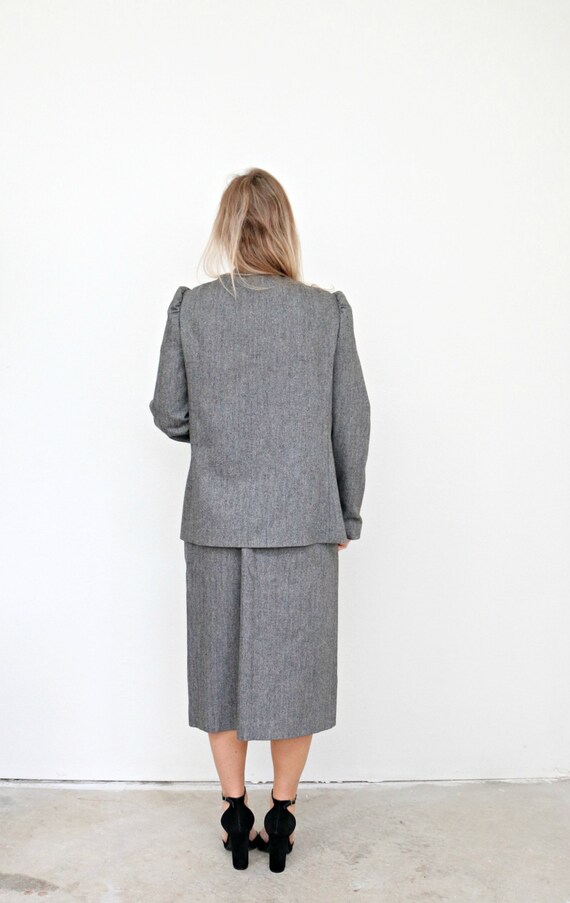 1980's Structured Modernist Suit Set // Women's S… - image 10