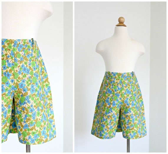 1950s Dahlia Spring Shorts // Girl's Size 10 to 1… - image 1