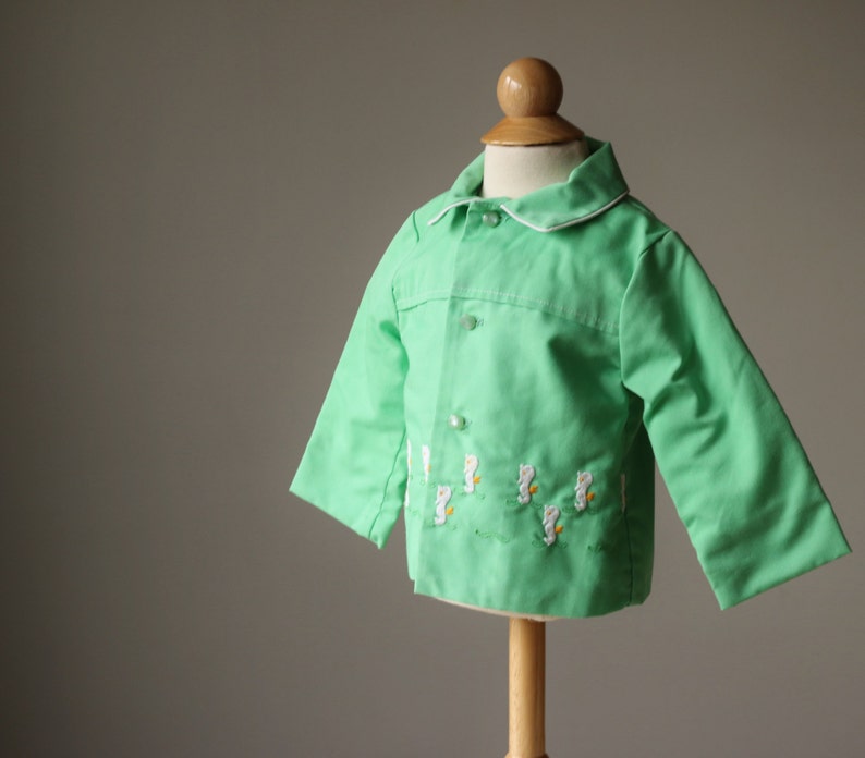 1960s Spring Seahorse Jacket size 6-12 months