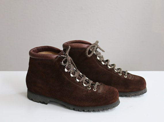 1970's The Alps by Fabiano Suede Hiking Boots // … - image 6