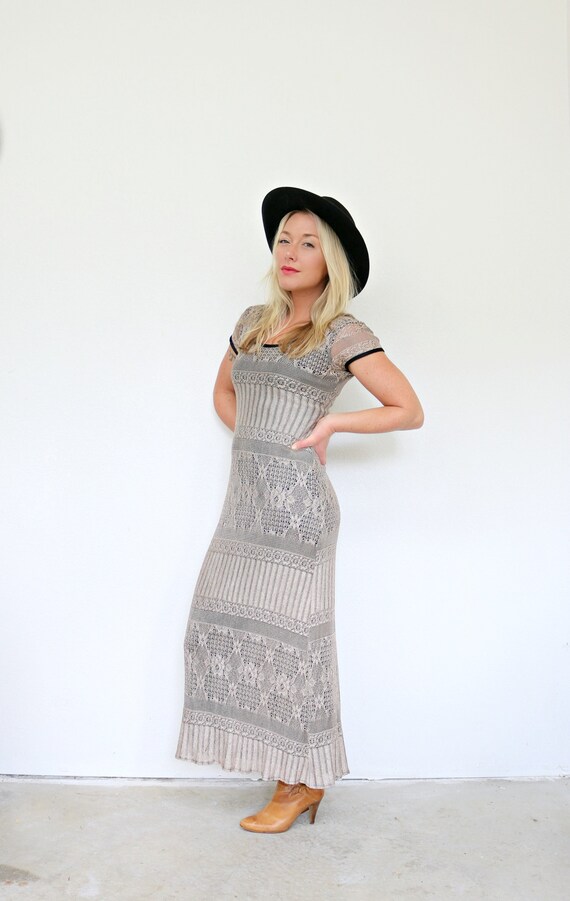 1990s Breakin' Loose Dress /// Size Extra Small to Small - Etsy Singapore