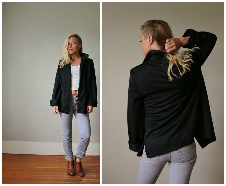 1970s Contrast Stitch Jacket Size Medium
