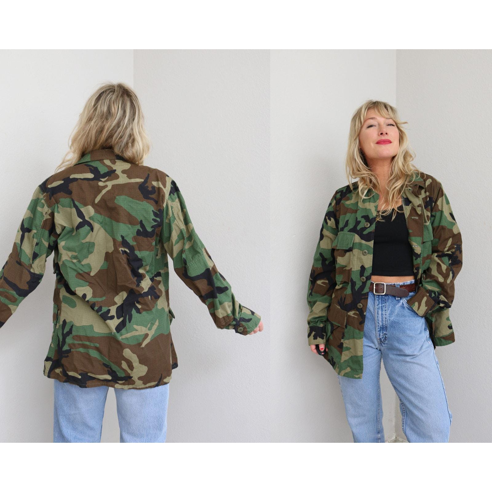 80's Military Jacket - Etsy