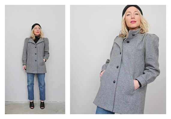Belle classic wool coat discount