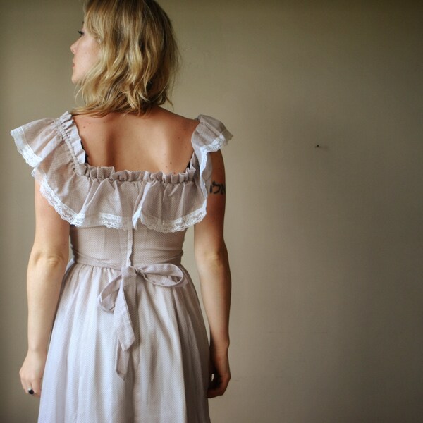 70s NOS Gunne Sax Dress, size xs/sm